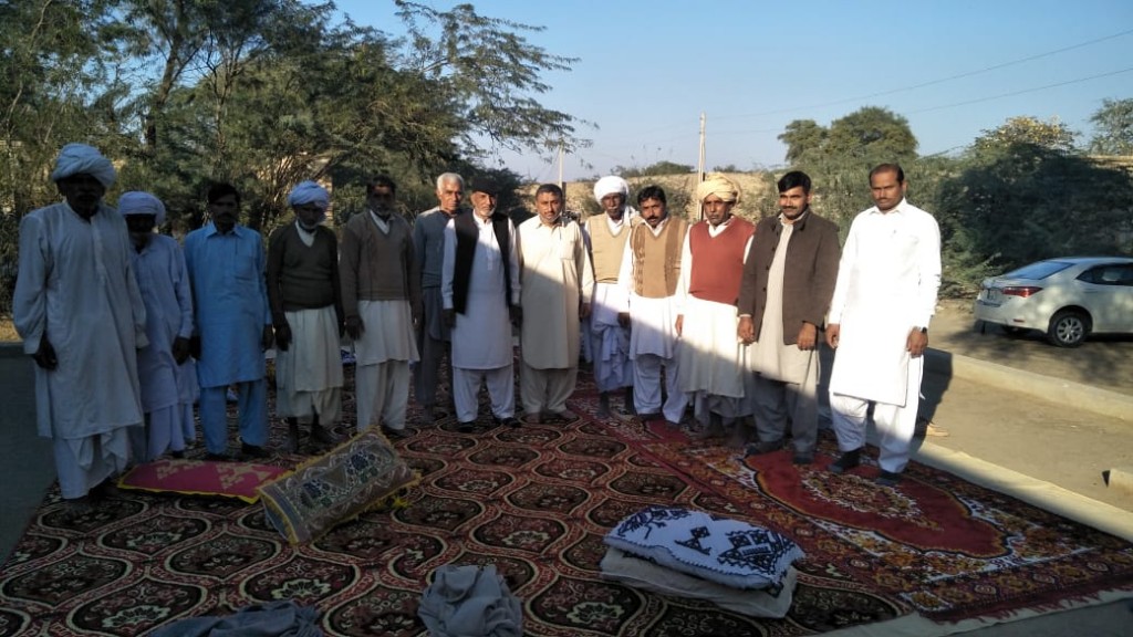 Bourana brothers at Malik Abdul Rauf Bourana Aino House for condolence of his father on date 15.01.2019